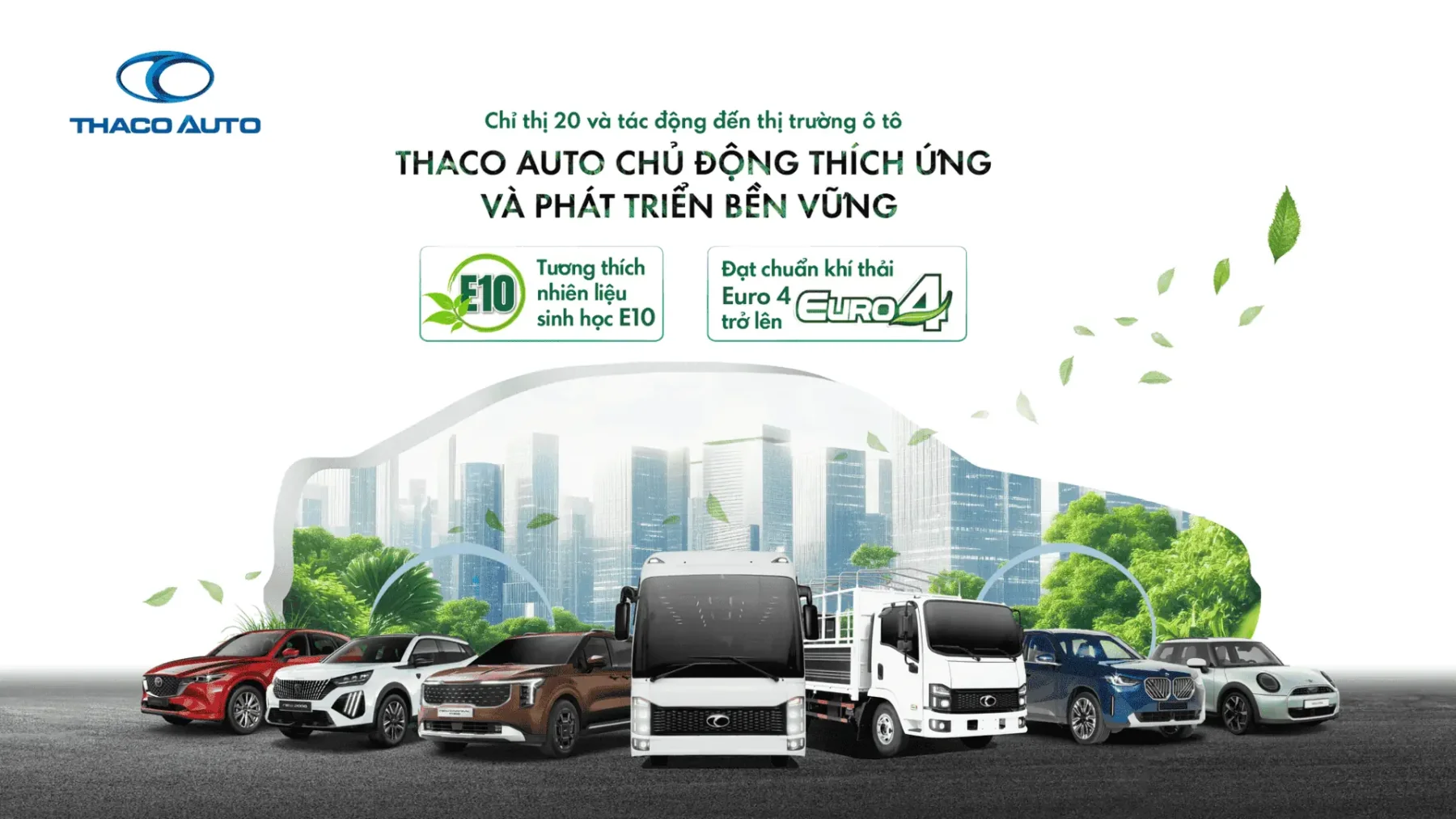 Chỉ thị 20 và tác động đến thị trường ô tô: THACO AUTO chủ động thích ứng và phát triển bền vững
