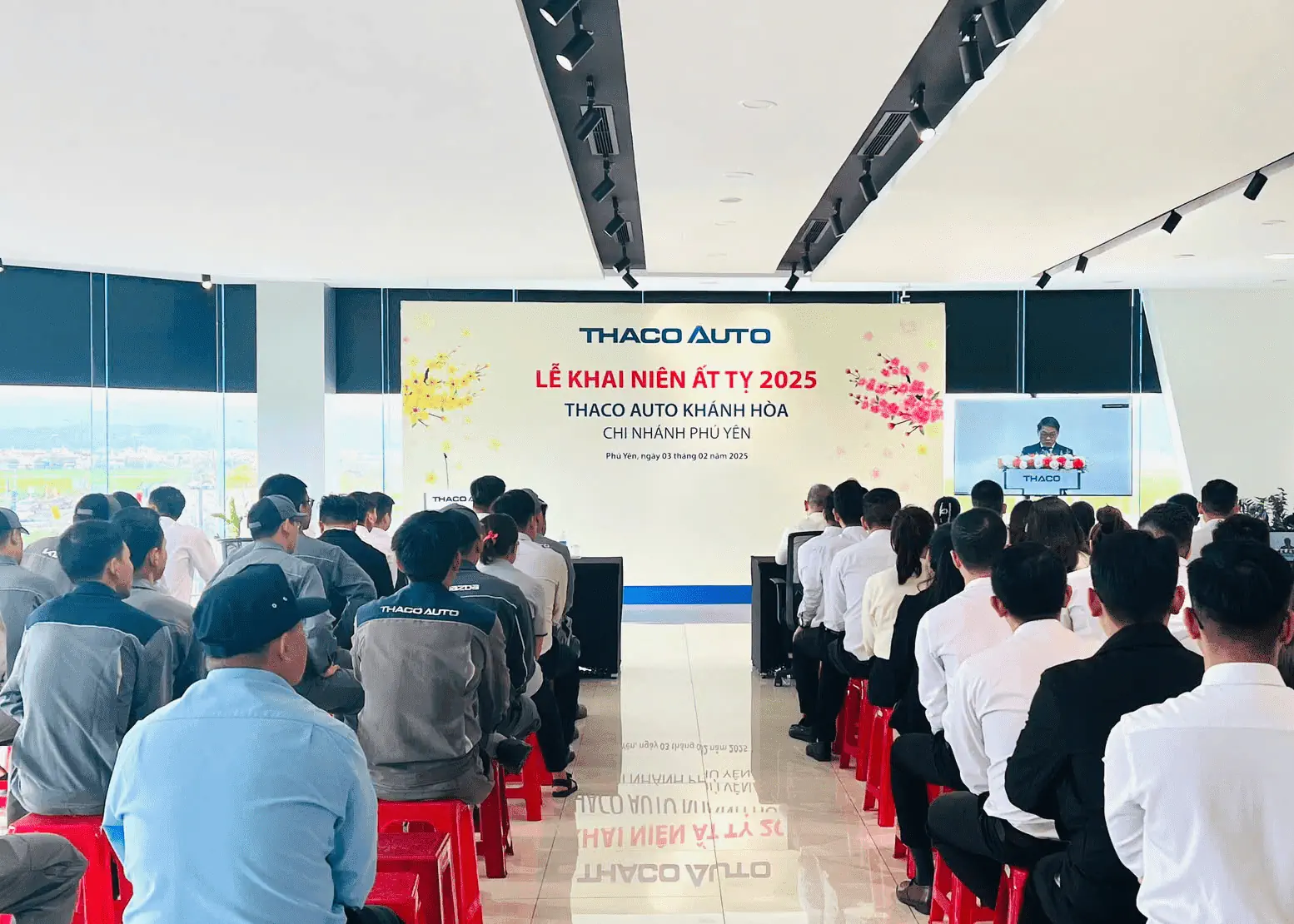 THACO AUTO Phú Yên tổ chức chương trình Lễ Khai niên Ất Tỵ 2025