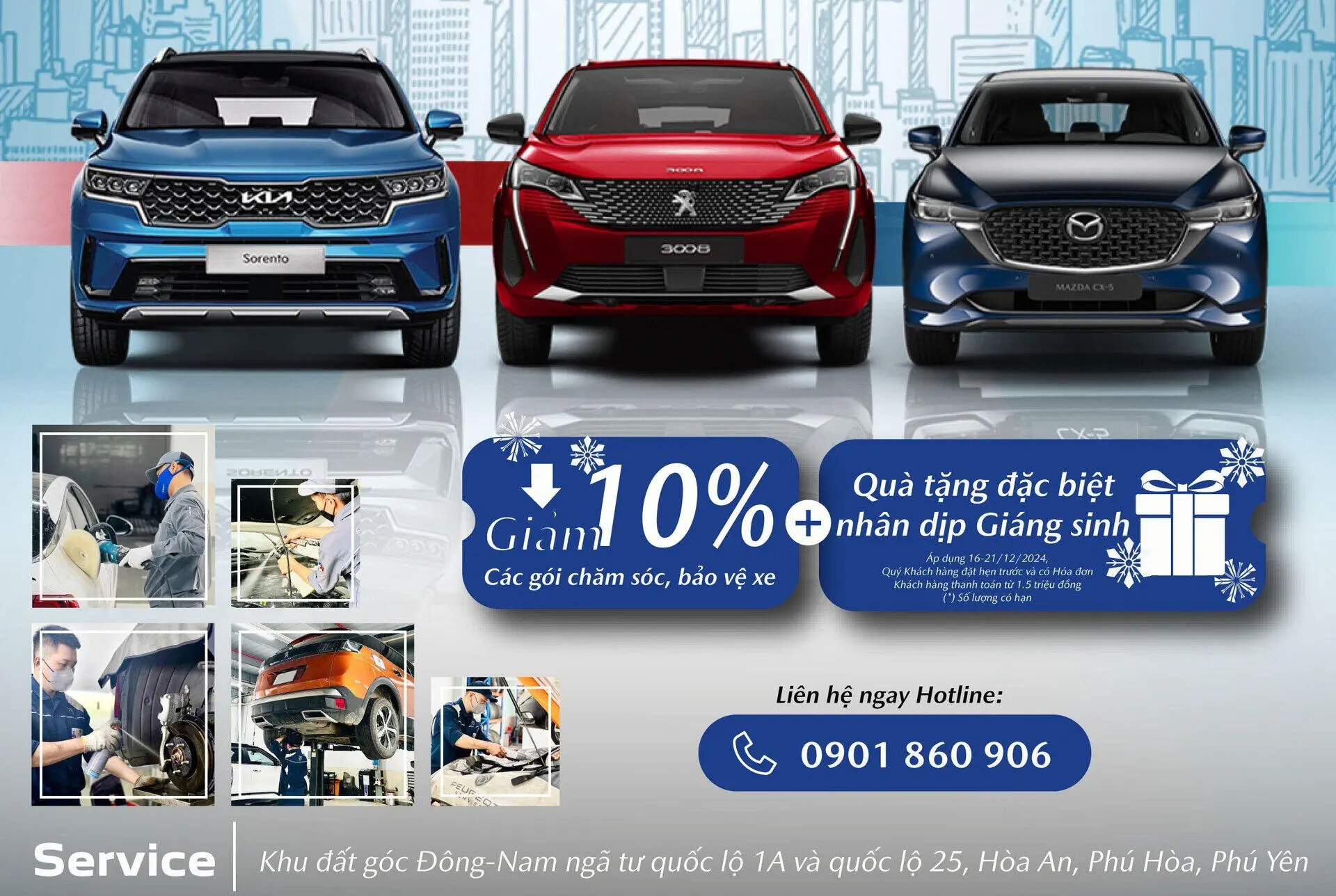 CHĂM SÓC XE TOÀN DIỆN - SẴN SÀNG CHINH PHỤC HÀNH TRÌNH HỨNG KHỞI TRƯỚC TẾT NGUYÊN ĐÁN